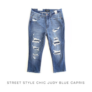 Street Style Chic Judy Blue Capris