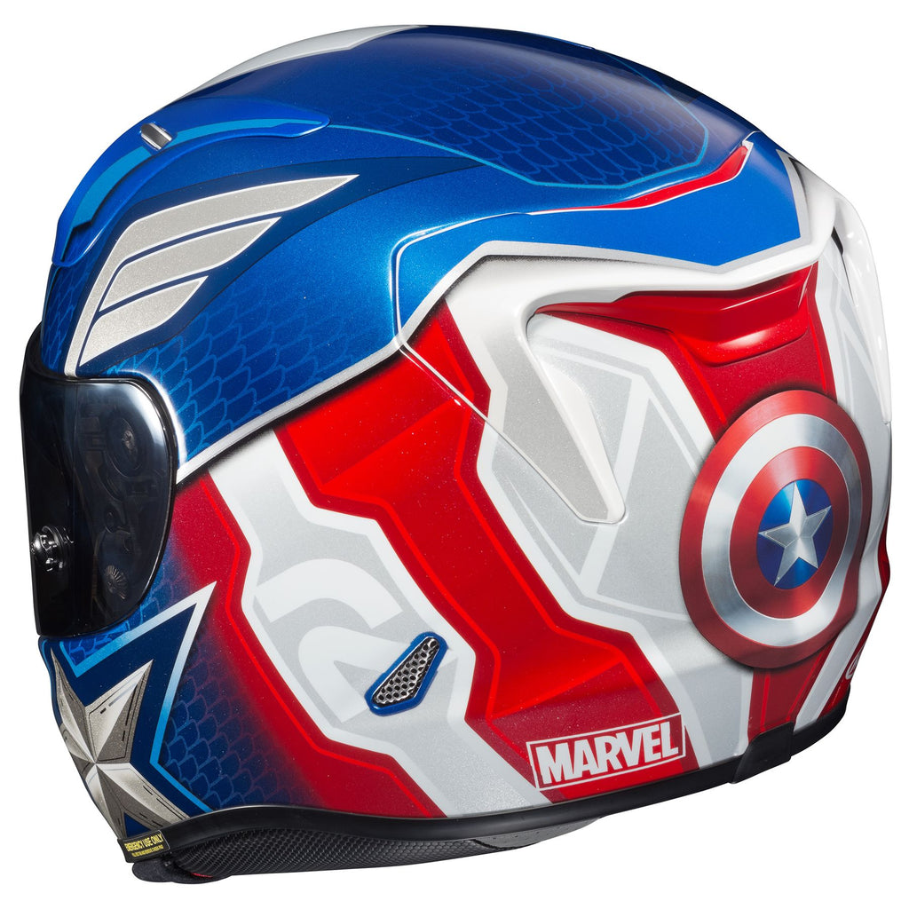 marvel bike helmet