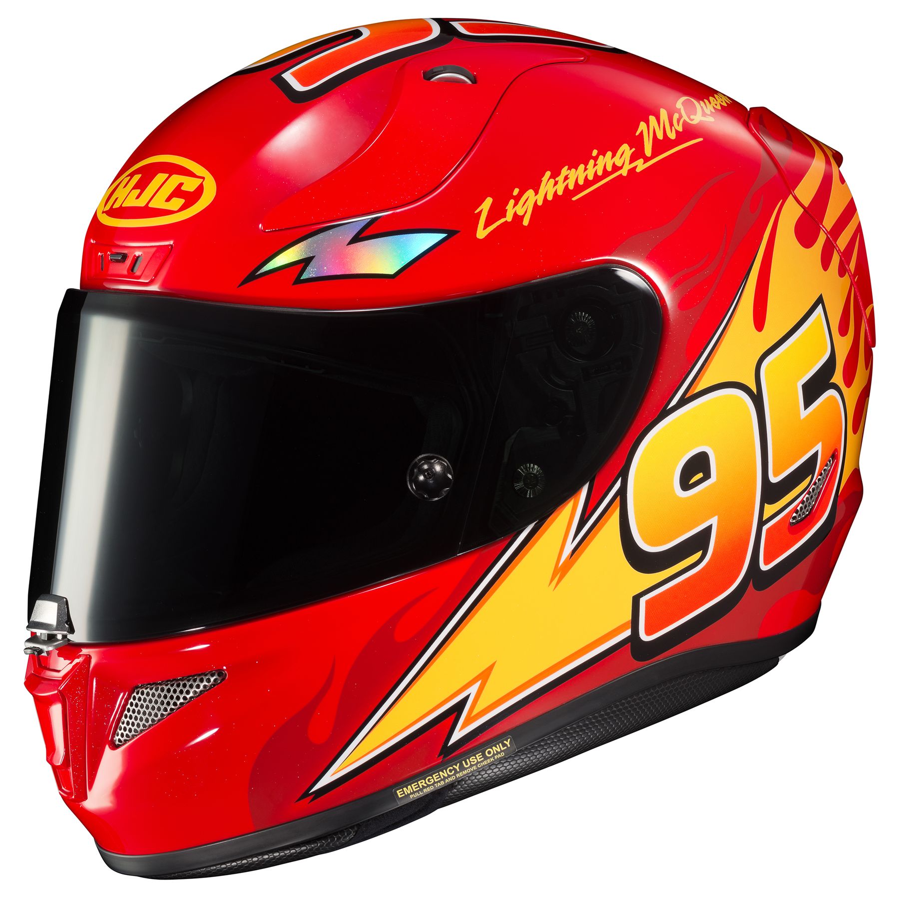 Buy HJC RPHA 11 Pro Lightning McQueen Helmet Online in India –  superbikestore