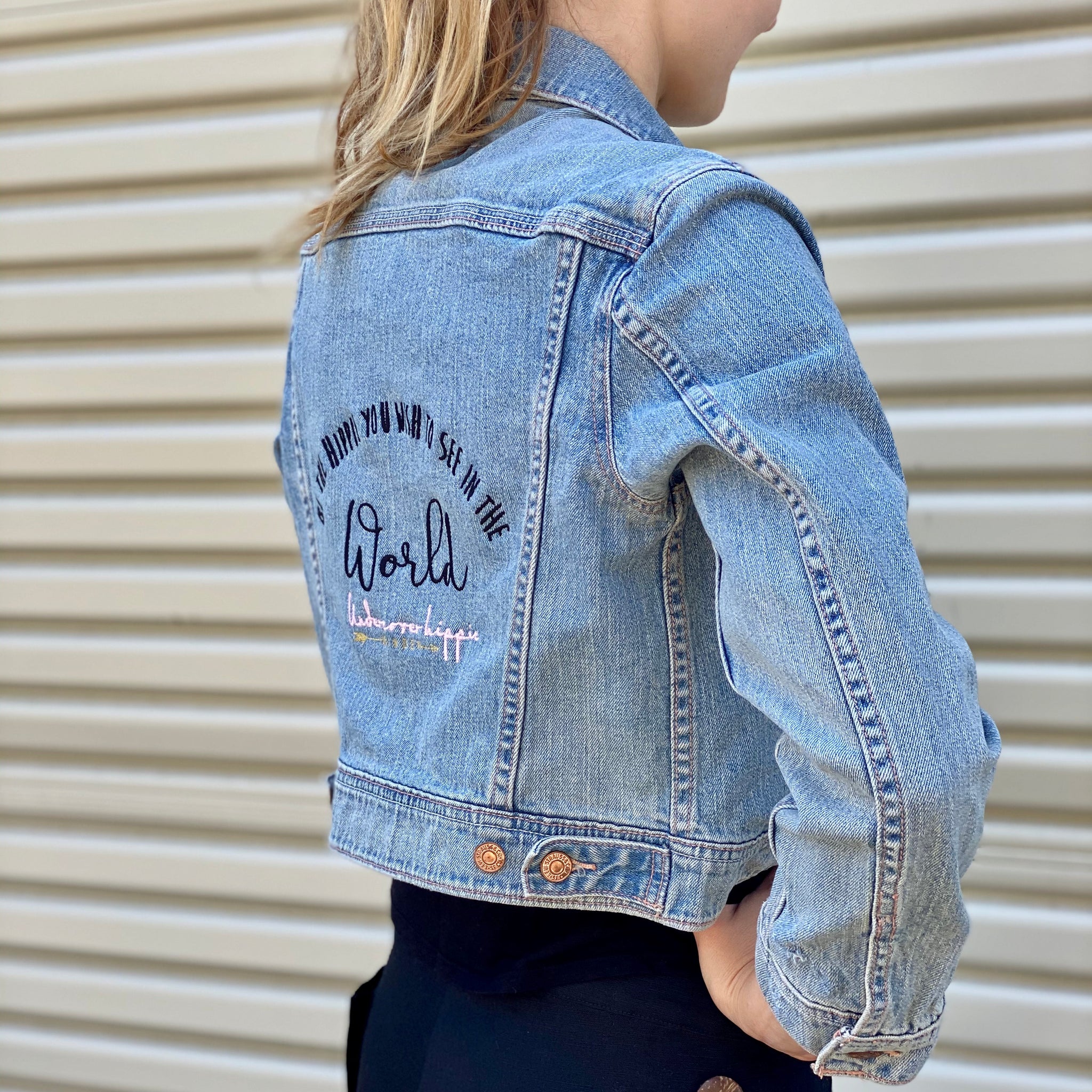 Vintage Levis Crop Denim Jacket, 