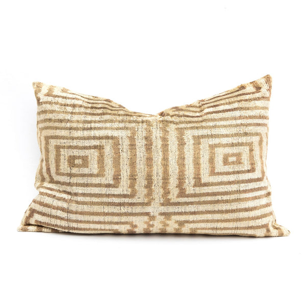Clay Design Velvet/Silk Lumbar Pillow