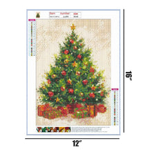 Load image into Gallery viewer, Christmas Tree  | Full Round Diamond Painting Kits