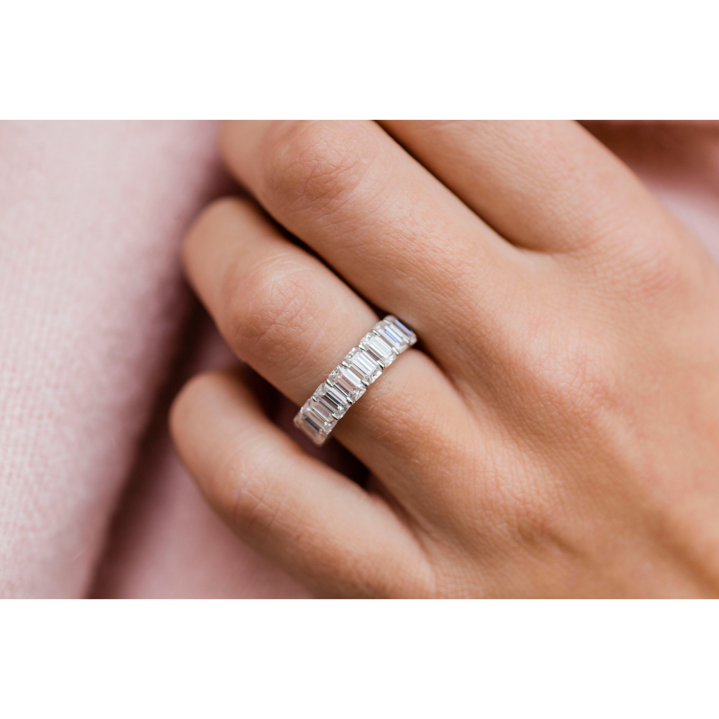 Emerald Cut Band 