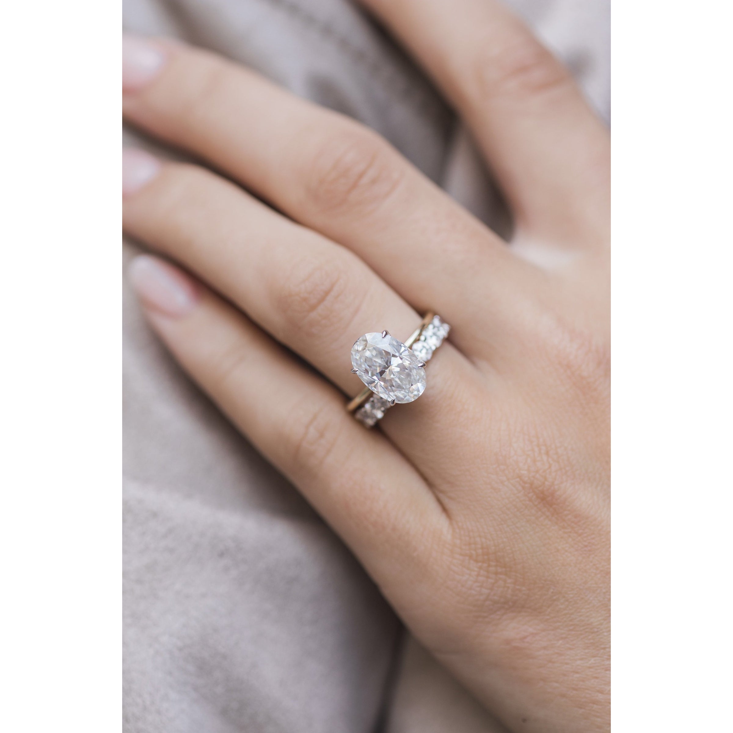 The Harper Ring (4.7 Carat) – East West 