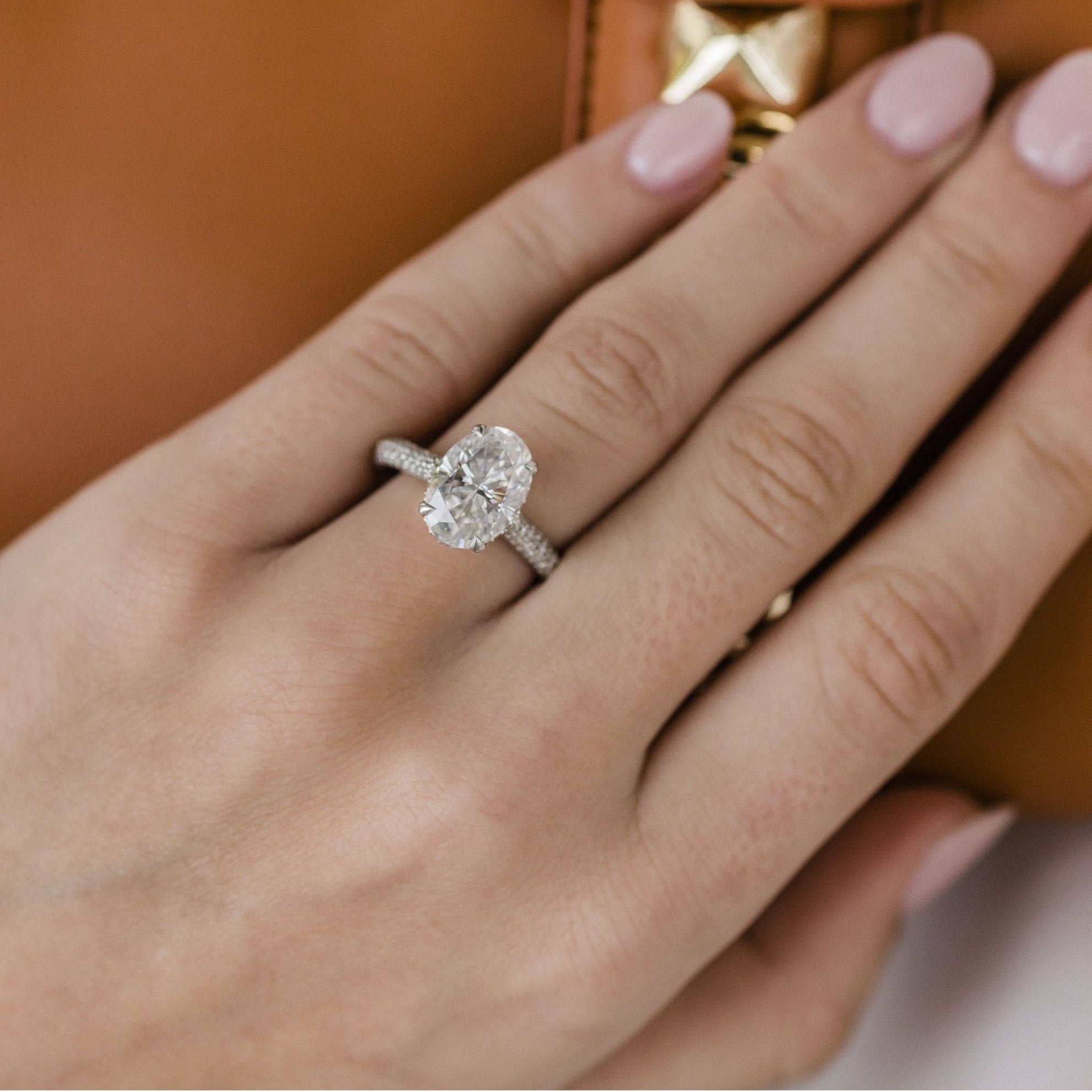 The Leighton Ring (5 Carat) – East West 