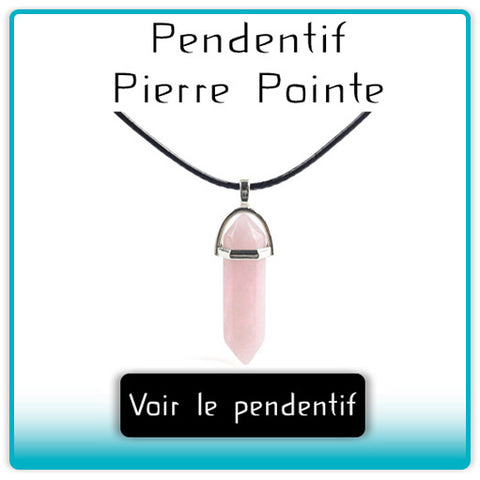 Pendentif Pierre Pointe Kaosix