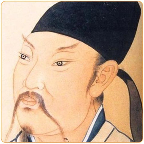 Portrait en couleur de Li Bai Grand poète de la dynastie Tang Kaosix