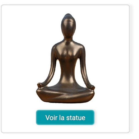 Statuettes Yoga Positions du Lotus kaosix