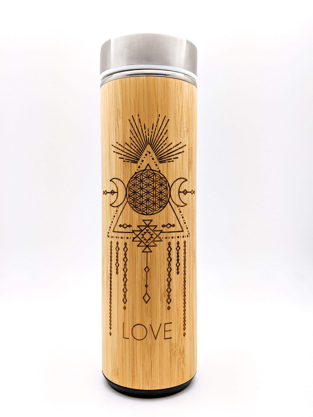 17.9oz LOVE Bamboo Tumbler – Bhavana Bottle