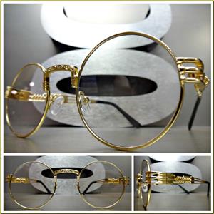 vintage round gold glasses