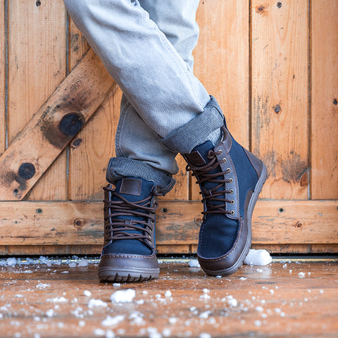 Men's Boulder Boot Grip Waterproof – Lems Shoes
