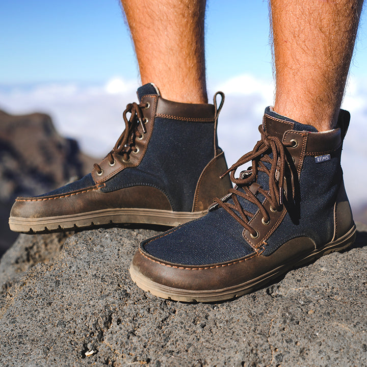 Men's Zero Drop Minimalist Hiking Boots 