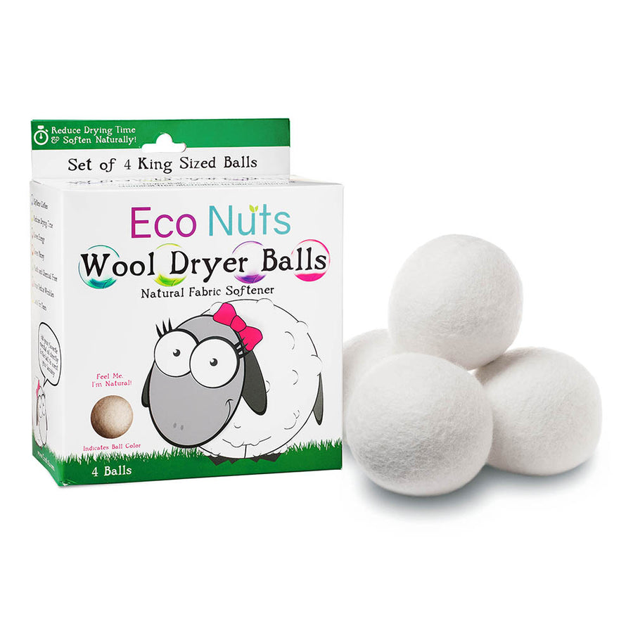 seinpaal Actuator Motel BOGO PACK - 2 Eco Nuts XL Wool Dryer Balls - 4 Pack – Eco Nuts Organic  Products