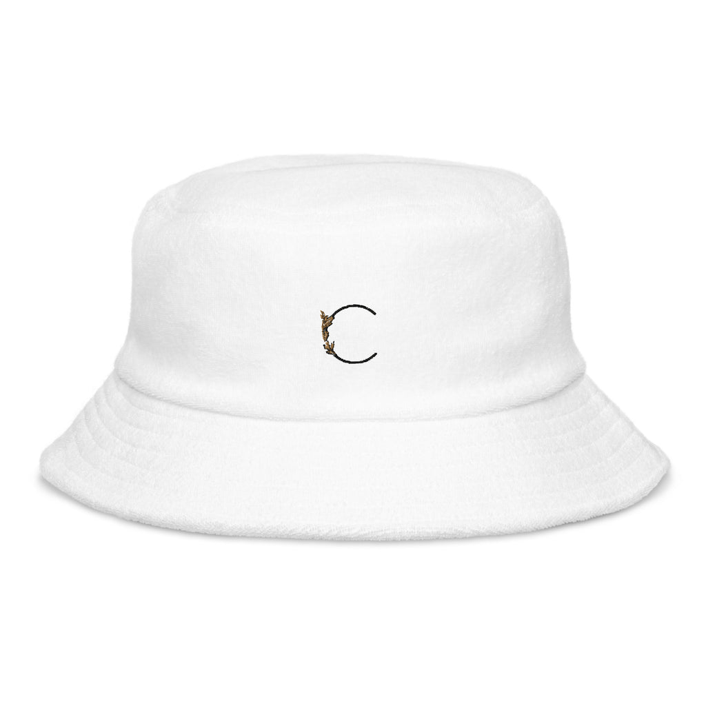 Hat - Gray terry bucket hat