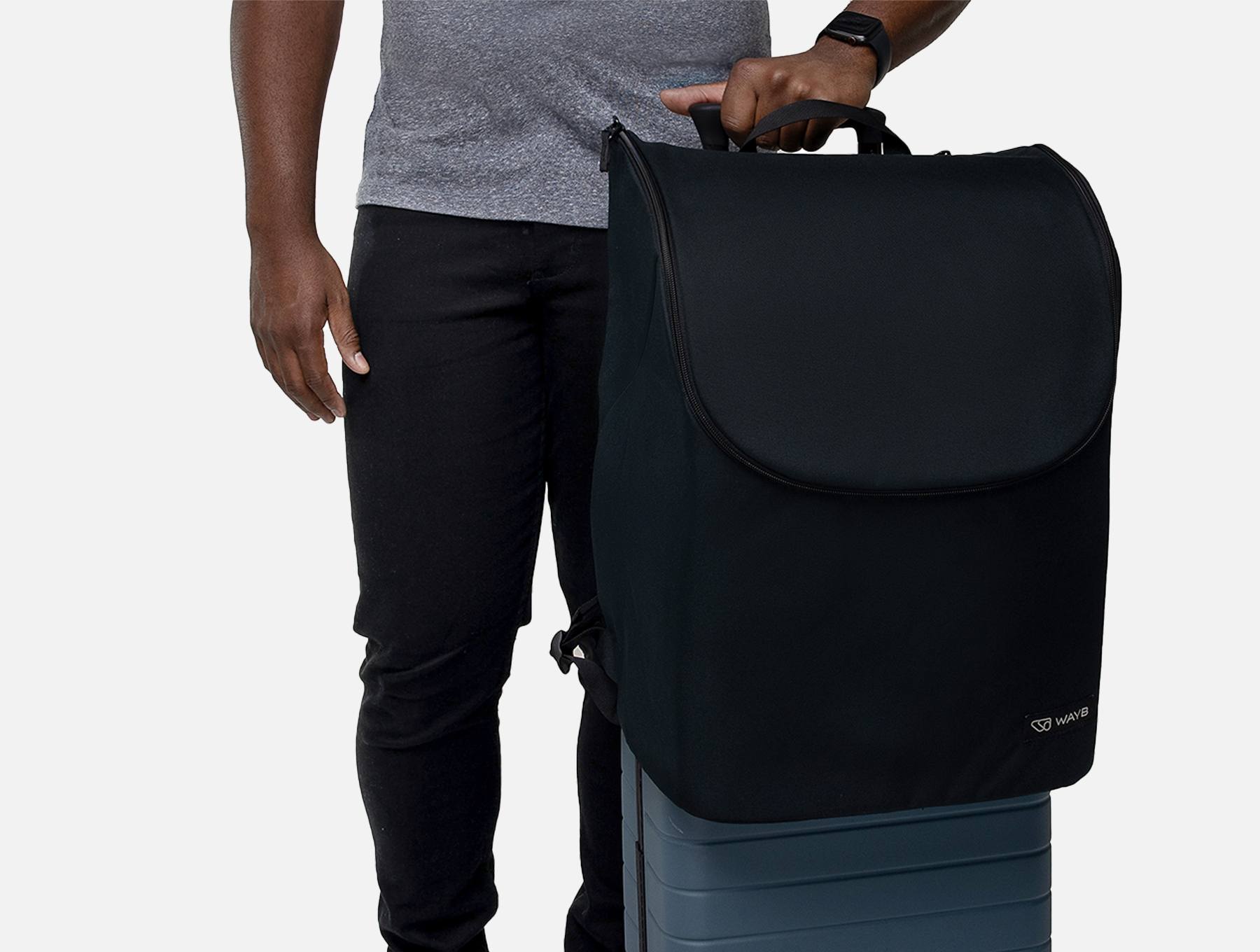 Person - Wayb Pico Forward Facing Travel Car Seat Travel Bag