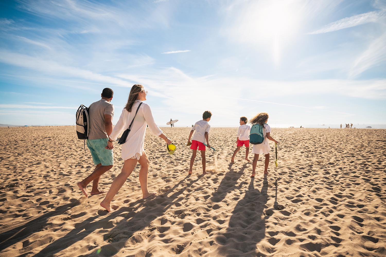 Image of Happy Campers at the Seaside