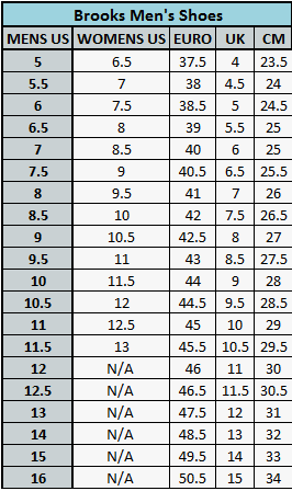 reebok sizing vs adidas