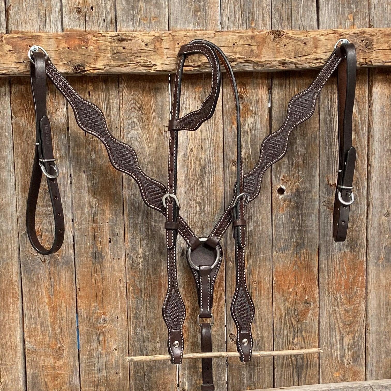 LV tack set scalloped design – The Gritty Spur