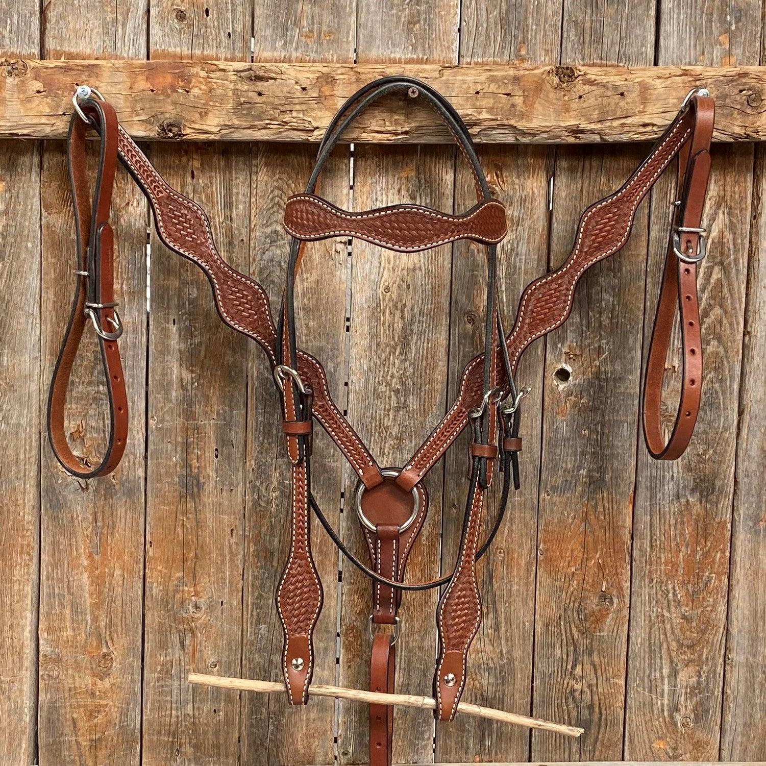 LV tack set scalloped design – The Gritty Spur