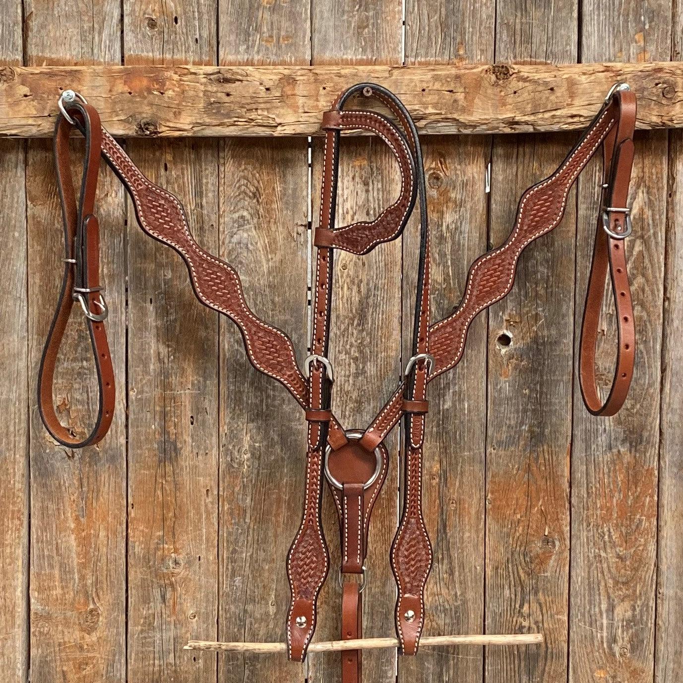 LV tack set scalloped design – The Gritty Spur