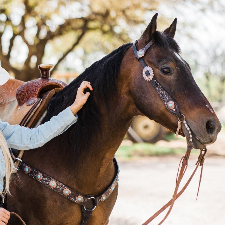 Accessory: One Medium ROUND – approximately 2.75″ Wide HORSE HAIR