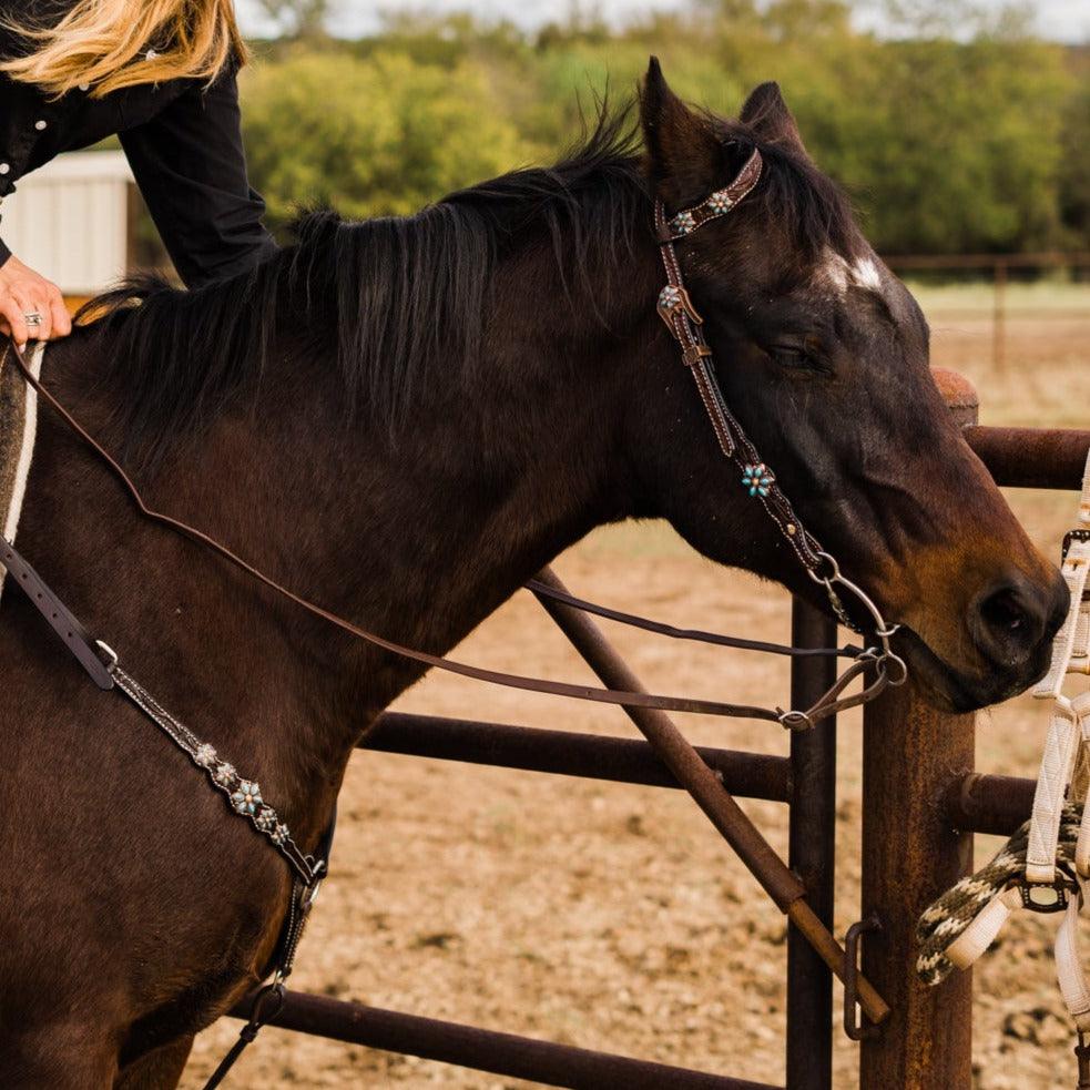 Whipstitch AB Browband/One Ear Tack Set with Wither Strap #BBBC458