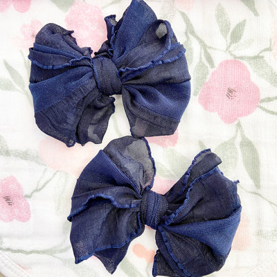 LV Inspired Bow – Nursery Couture