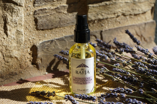 Moroccan Wild Lavender Calming Body Oil 2 oz
