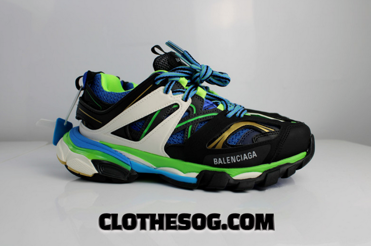 balenciaga speed trainer blue