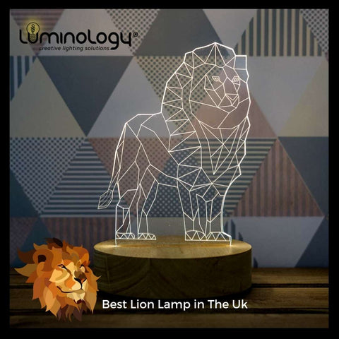 lion lamp in england