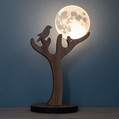 3d moon bird lamp in the UK