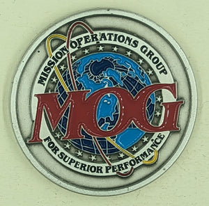 Mission Operations Group MOG Air Force Challenge Coin