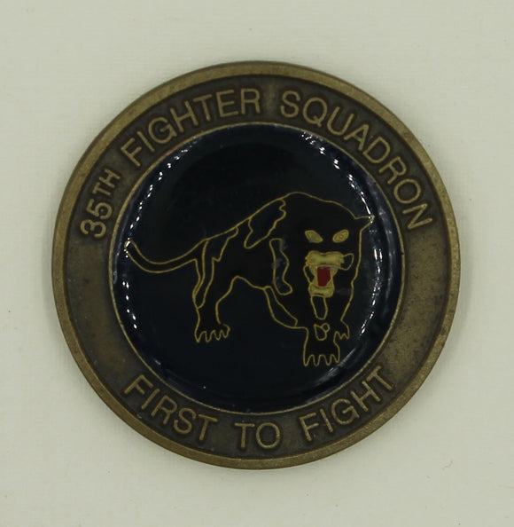 35th Fighter Squadron Kusan AB, Korea Air Force Challenge Coin – Rolyat ...