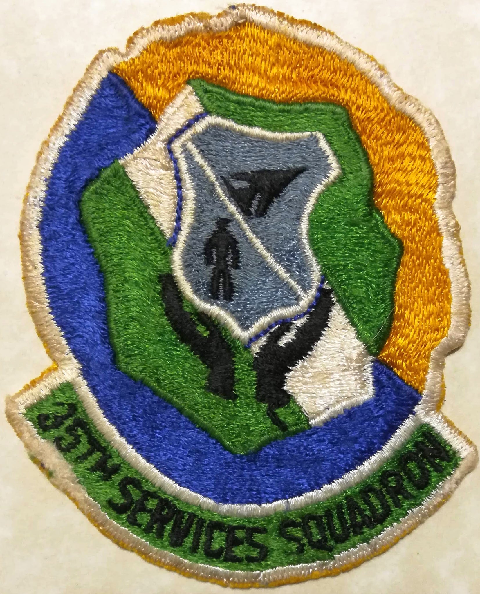 35th Services Squadron Vietnam Era Air Force Patch Rolyat Military