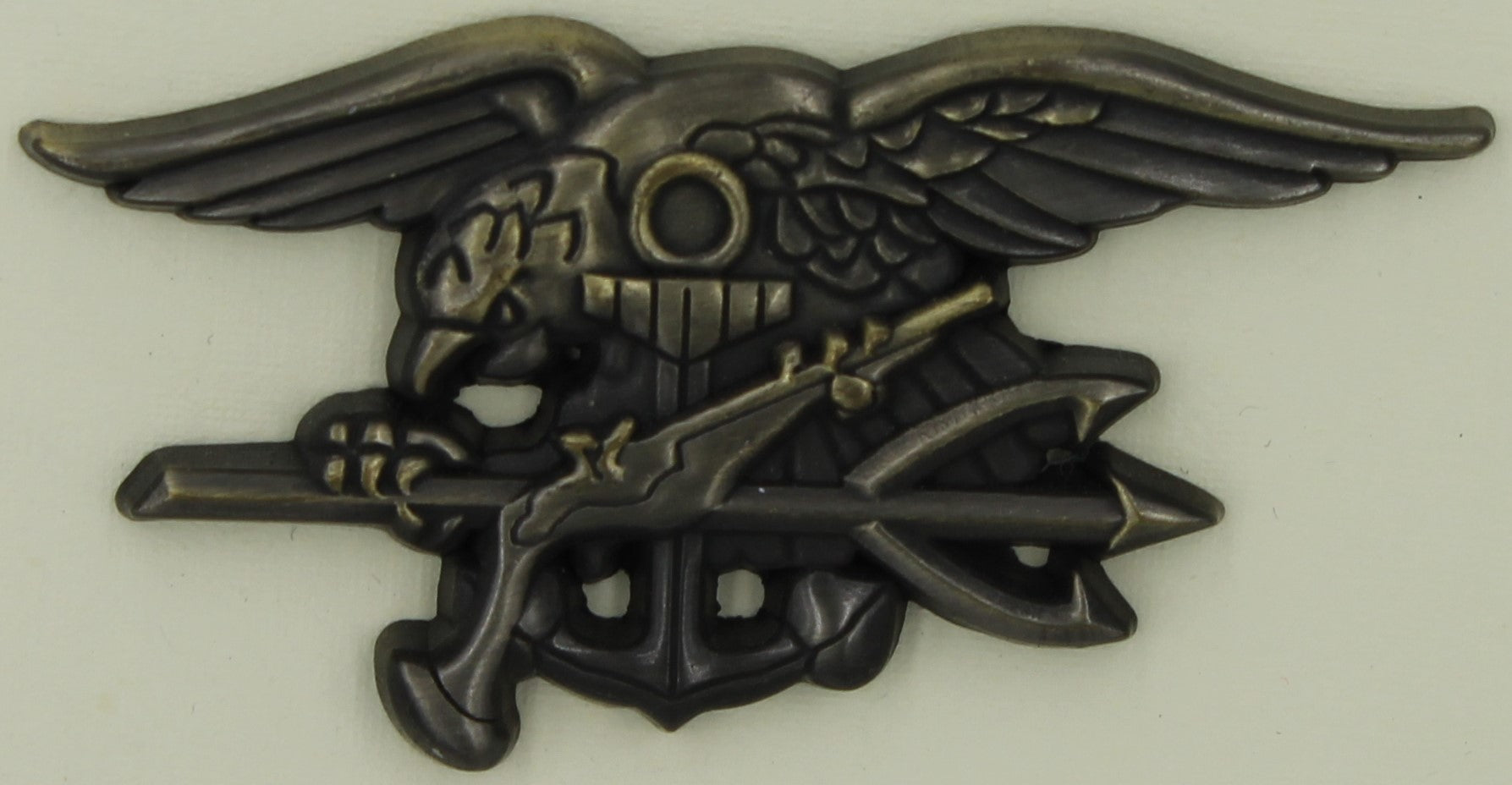 Naval Special Warfare center Coronado California Bronze SEAL Trident C ...