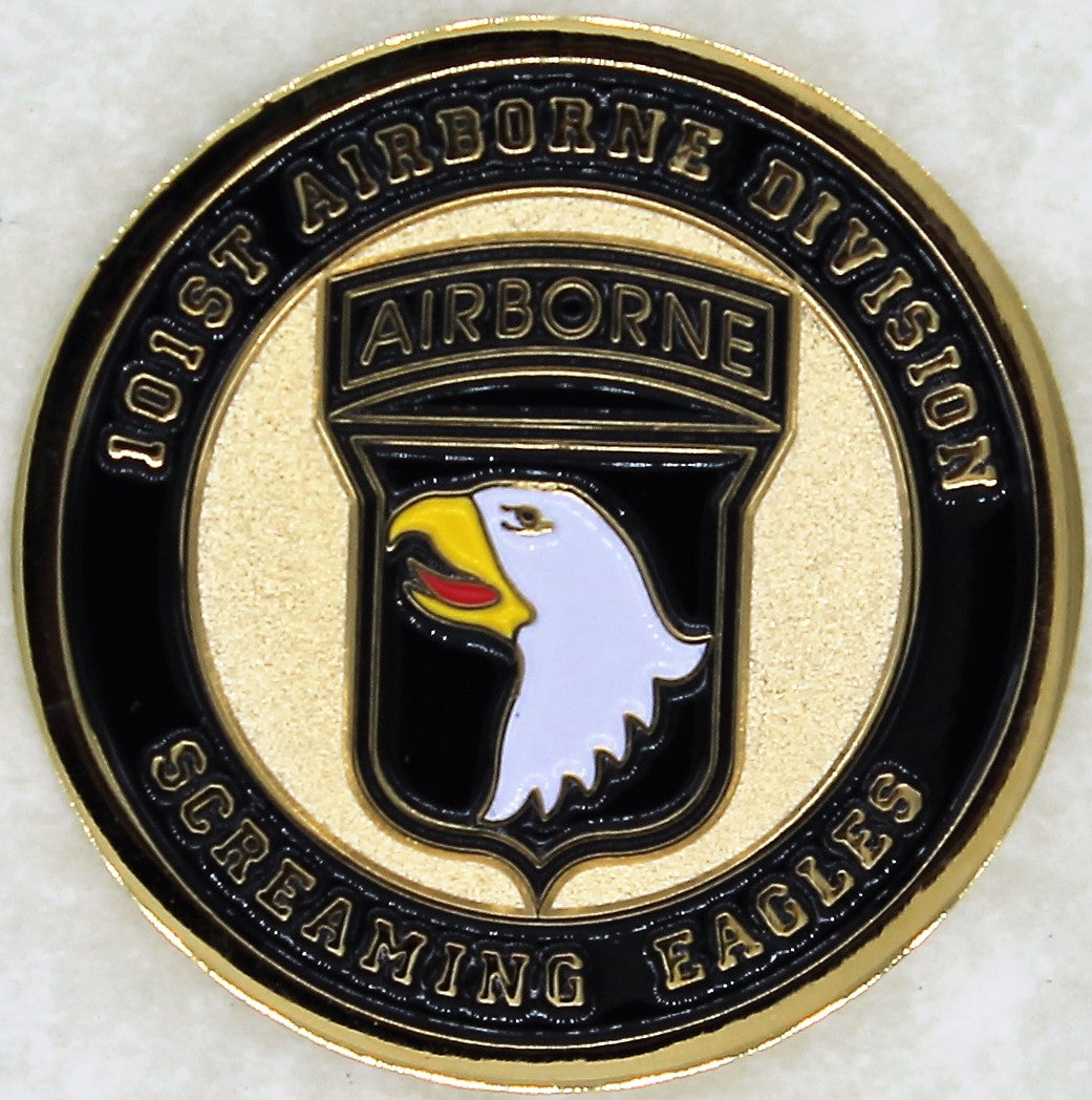 101st Airborne Division Screaming Eagles Army Challenge Coin – Rolyat ...