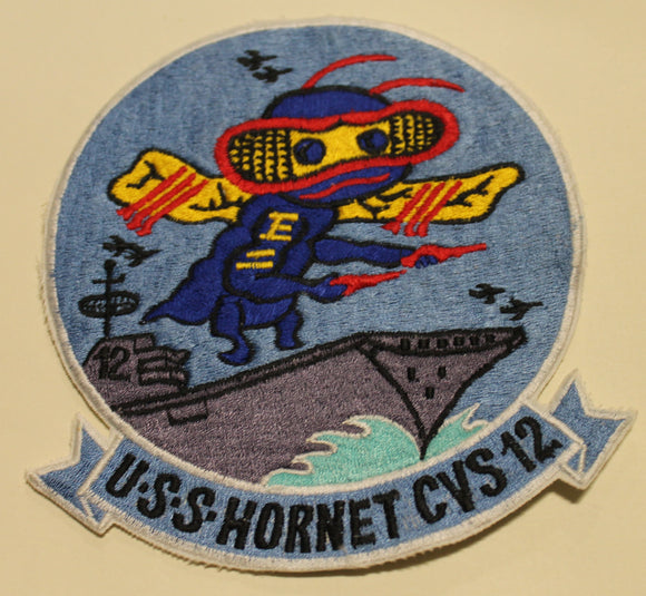 USS Hornet CVS-12 Aircraft Carrier E Award Navy Patch – Rolyat Military ...