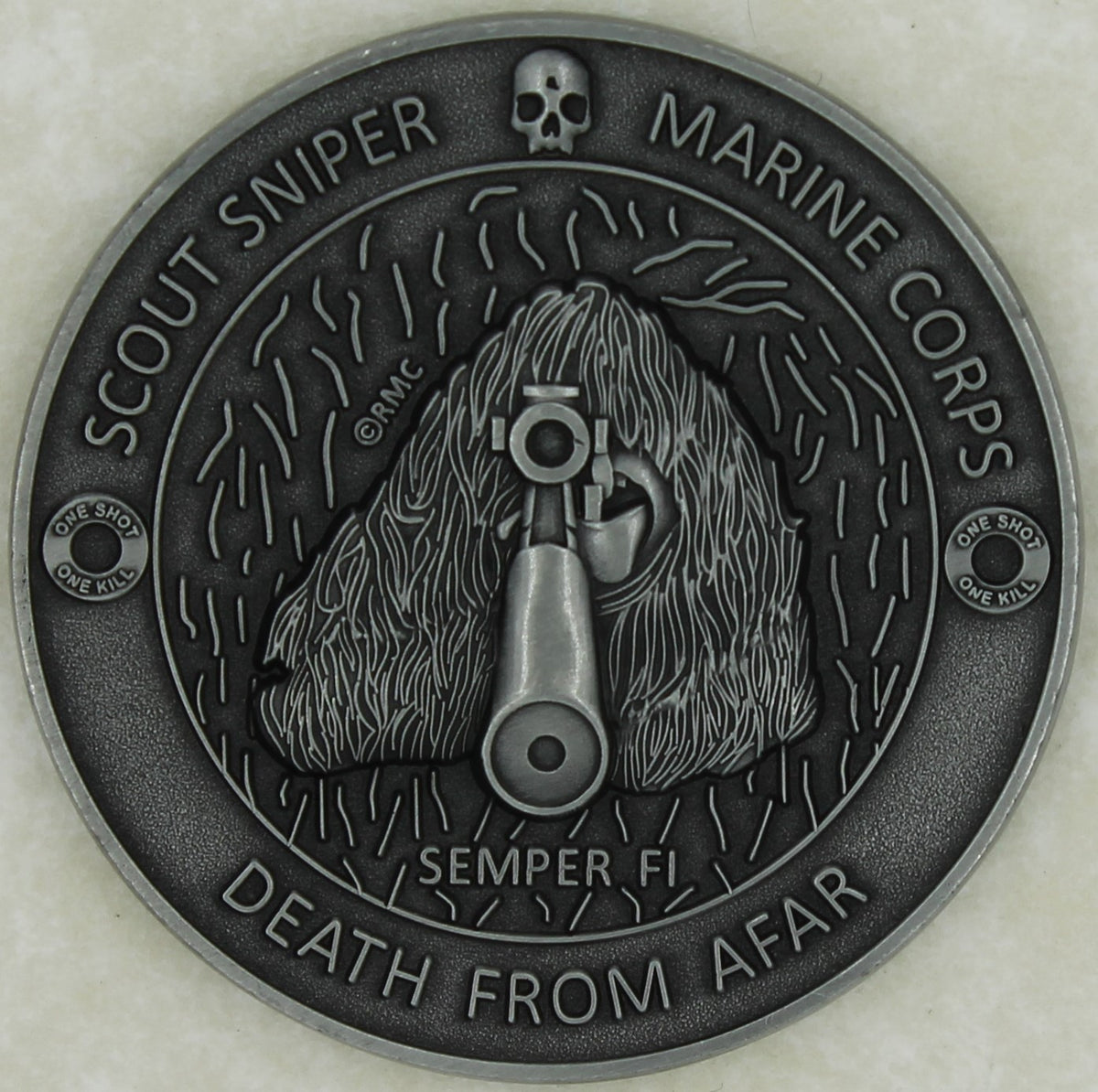 Marine Corps Scout Sniper MOS 8541/0311 This Dog Hunts! Marine Challen ...