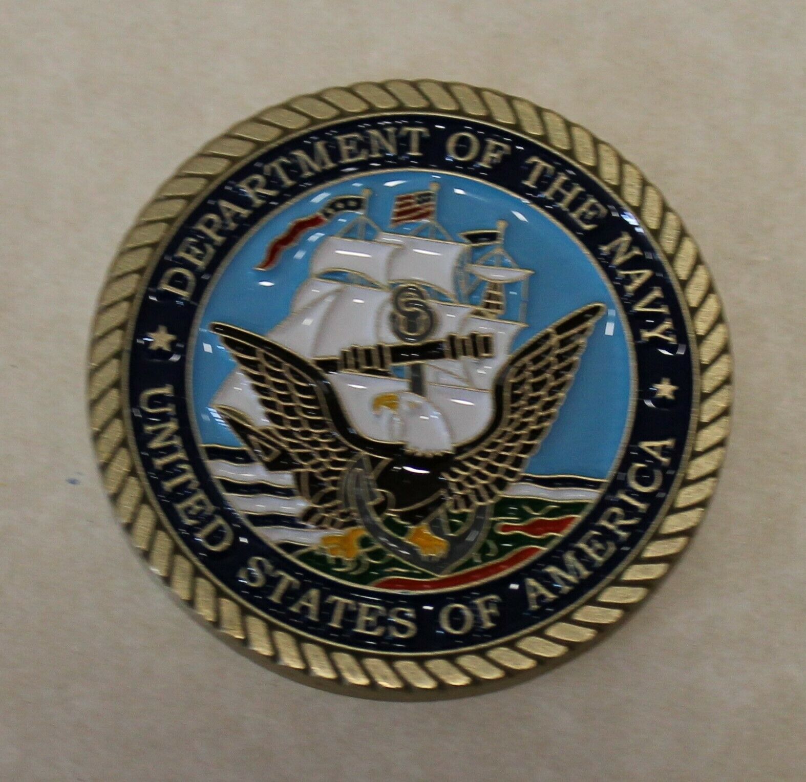 Naval Station Roosevelt Roads Puerto Rico Navy Challenge Coin – Rolyat ...