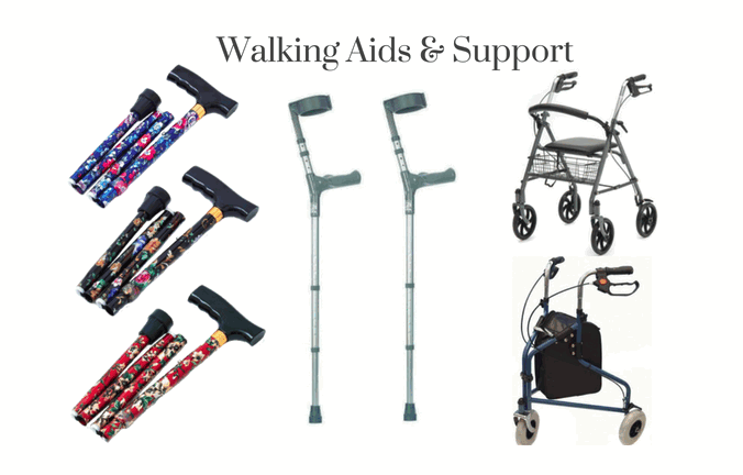 Various walking sticks