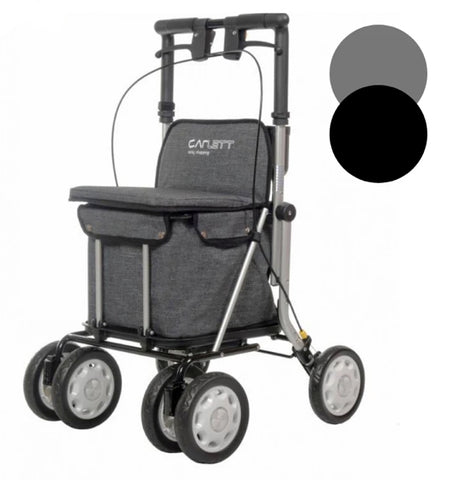 A link to the Carlett Shopping Rollator that's available for sale on the Ability Superstore website