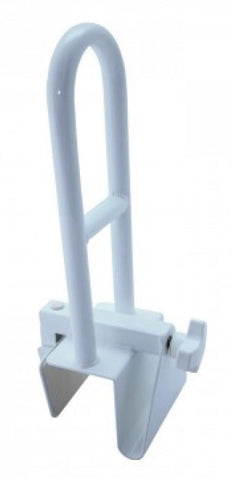 A link to the Clamp-on Bath Safety Grab Rail that's available for sale on the Ability Superstore website