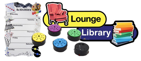 Various dementia friendly objects that are for sale on the Ability Superstore website