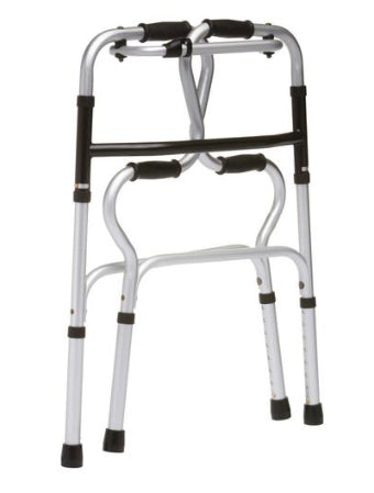 The Drive Easy Rise Foldable Walking Frame – folded