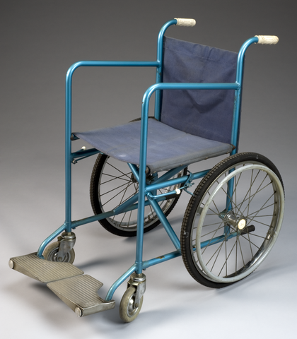 1930s X-Frame Wheelchair