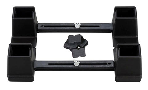 A link to the Langham Linked Adjustable Height Bed Raisers that are available for sale on the Ability Superstore website
