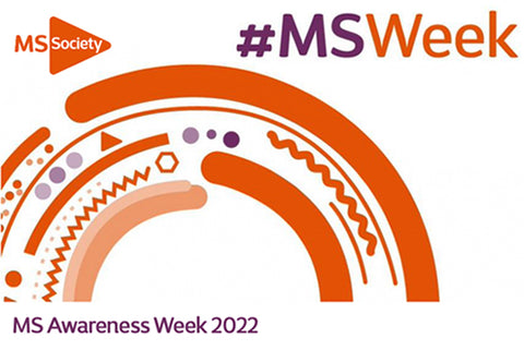 Shows the logo for MS Week that's taken from the Multiple Sclerosis website 