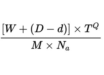 Blue Monday equation