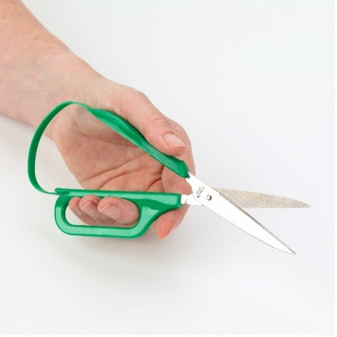 9-Pack Loop Scissors - Easy Grip, Easy Opening, Adapted Scissors for  Special Needs, Safety Blade, Round Tip, Recommended by Hundreds of  Occupational