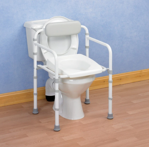 A link to the Homecraft Uni-frame Folding Toilet Frame that's for sale on the Ability Superstore website